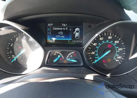 2014 Ford Escape Se из США, поврежденный, VIN 1FMCU0GX4EUB74072